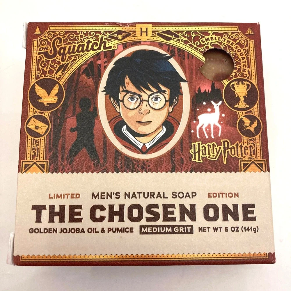 Dr Squatch Harry Potter The Chosen One & Voldemort You Know Who Natural Soap Set